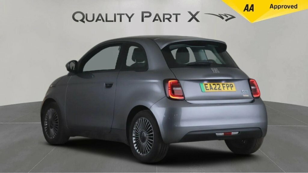 Fiat 500E Hatchback Grey #4