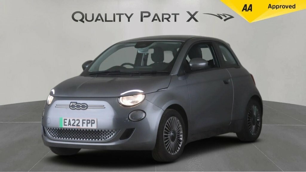 Fiat 500E Hatchback Grey #2