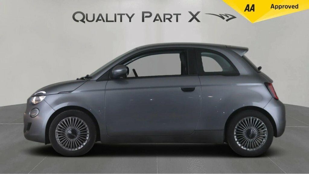 Fiat 500E Hatchback Grey #3