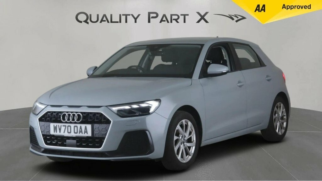 Audi A1 Hatchback WV70OAA Grey #3