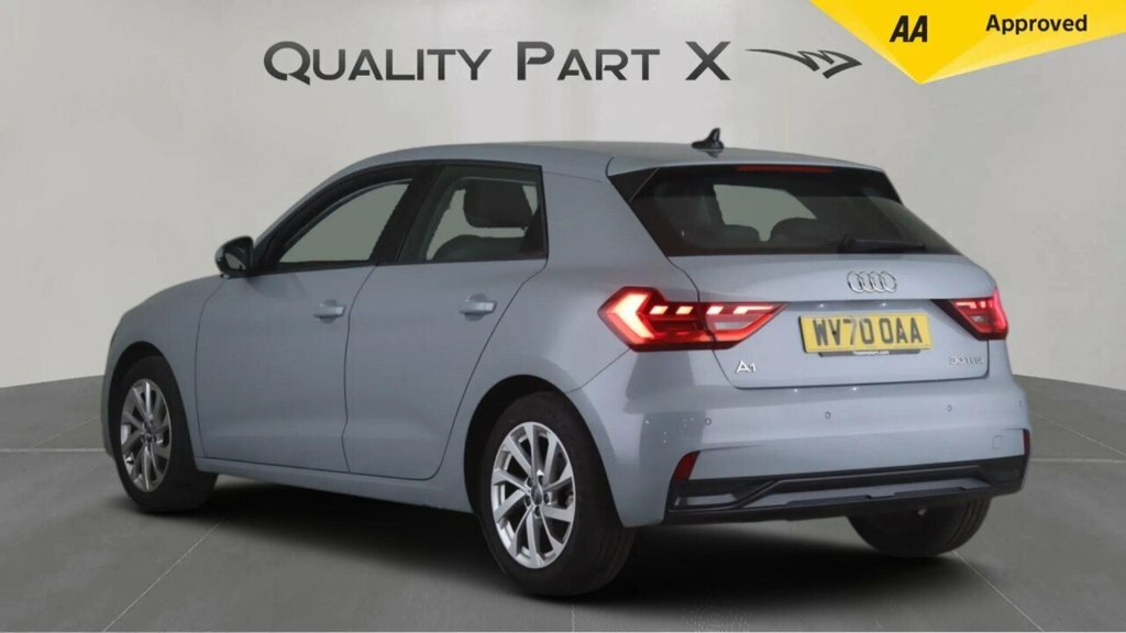 Audi A1 Hatchback WV70OAA Grey #5