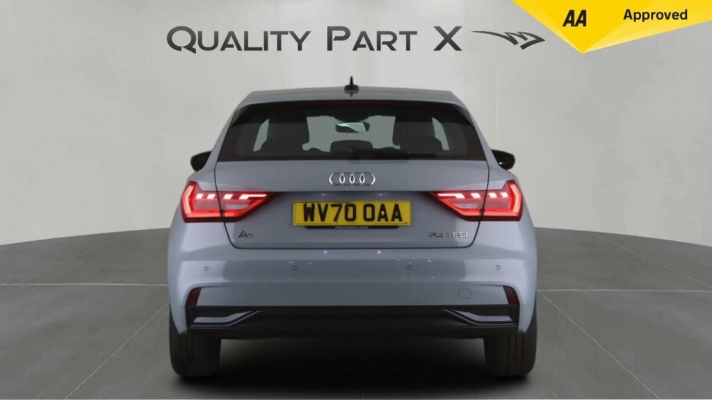 Audi A1 Hatchback WV70OAA Grey #6