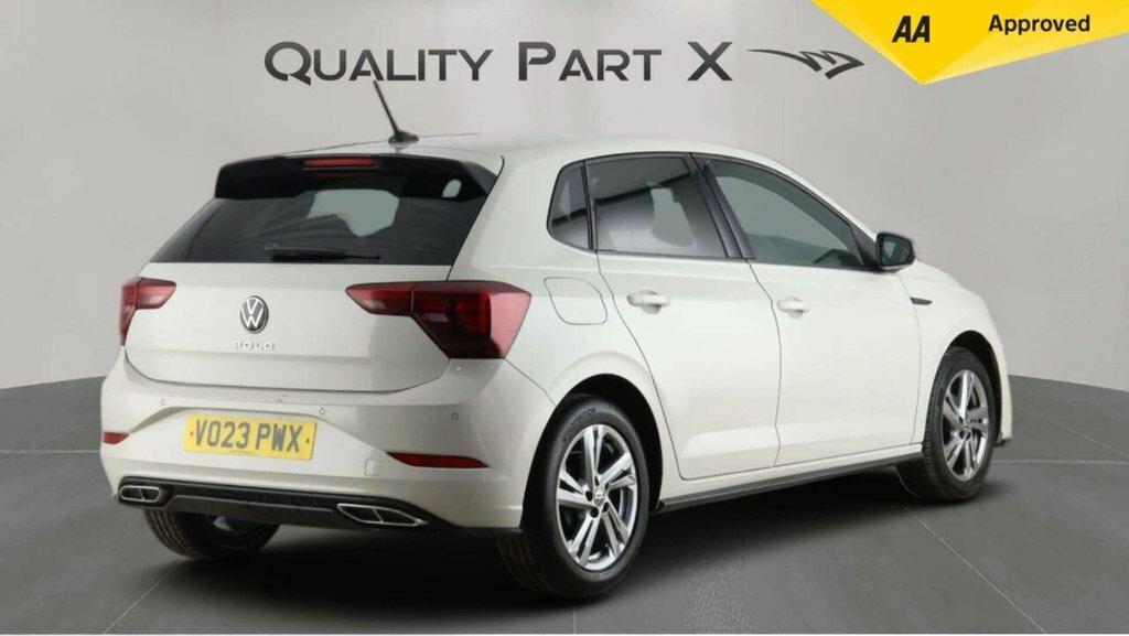 Volkswagen Polo Hatchback VO23PWX Grey #4