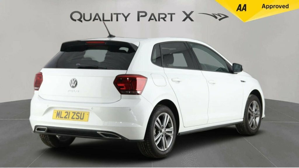 Volkswagen Polo R-line Tsi Dsg ML21ZSU White #5