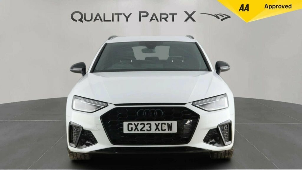 Audi A4 Avant Estate GX23XCW White #2