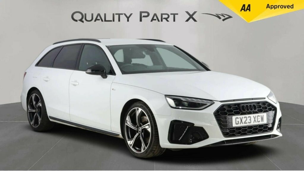 Audi A4 Avant Estate White