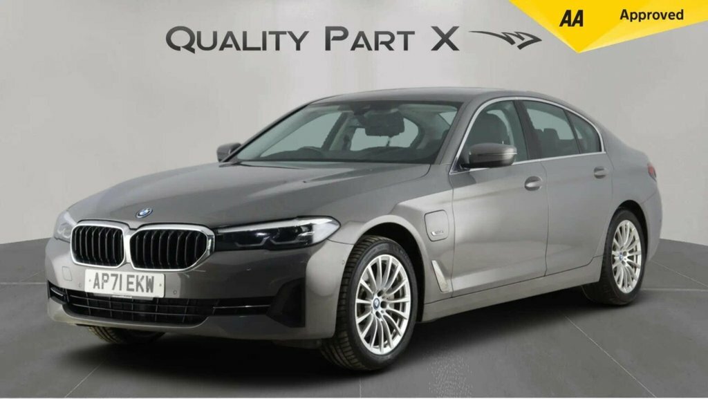 BMW 5 Series Saloon Grey #3