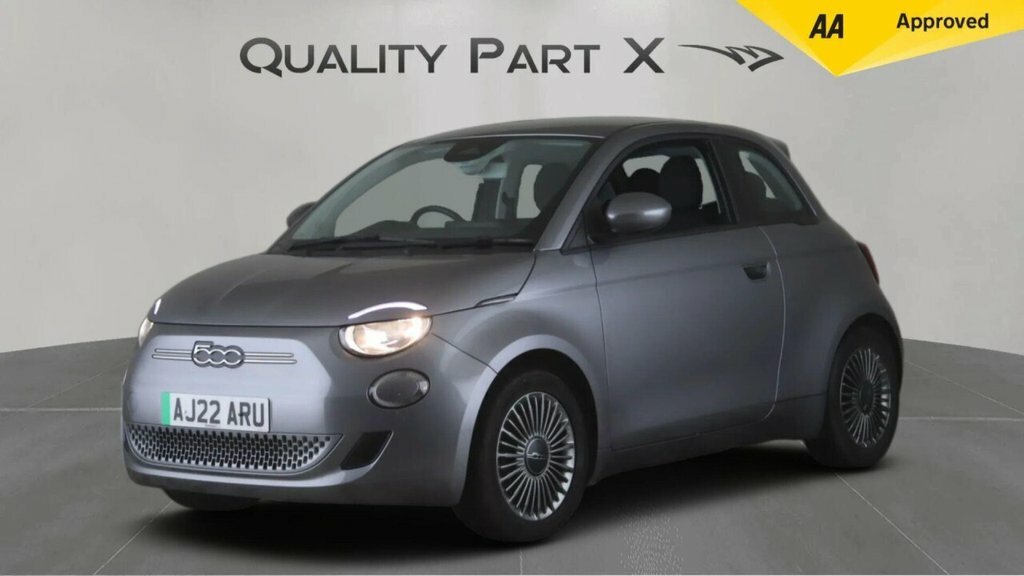 Fiat 500E Hatchback Grey #2