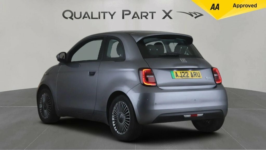 Fiat 500E Hatchback Grey #4