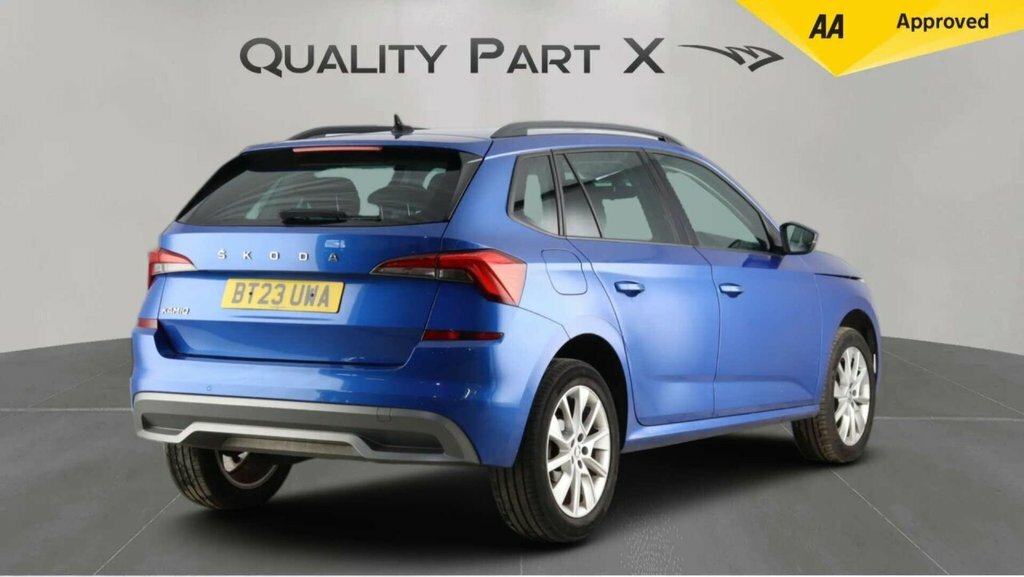 Skoda Kamiq Suv Blue #4