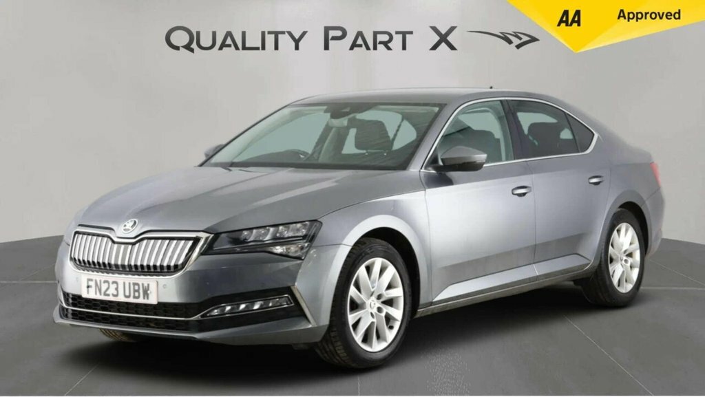 Skoda Superb Hatchback Grey #3
