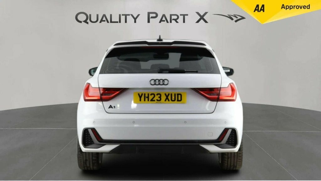 Audi A1 Hatchback YH23XUD White #5