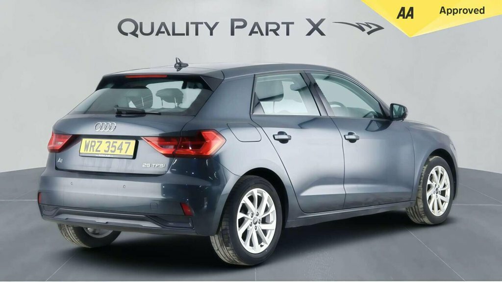Audi A1 Hatchback WRZ3547 Grey #6
