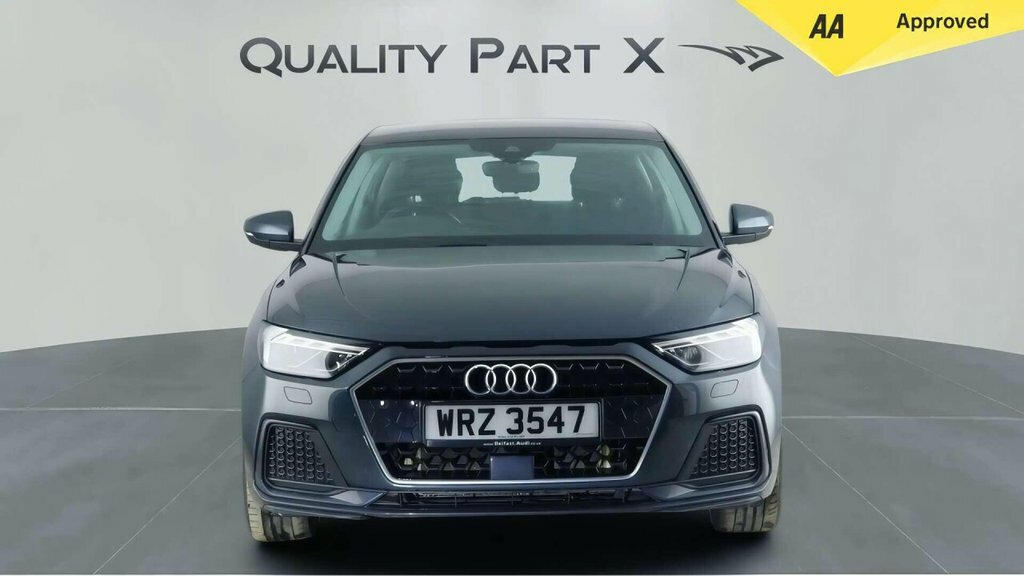 Audi A1 Hatchback WRZ3547 Grey #2
