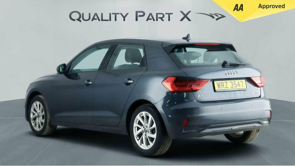 Audi A1 Hatchback WRZ3547 Grey #4