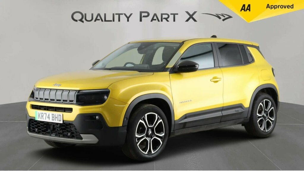 Jeep Avenger Suv Yellow #3