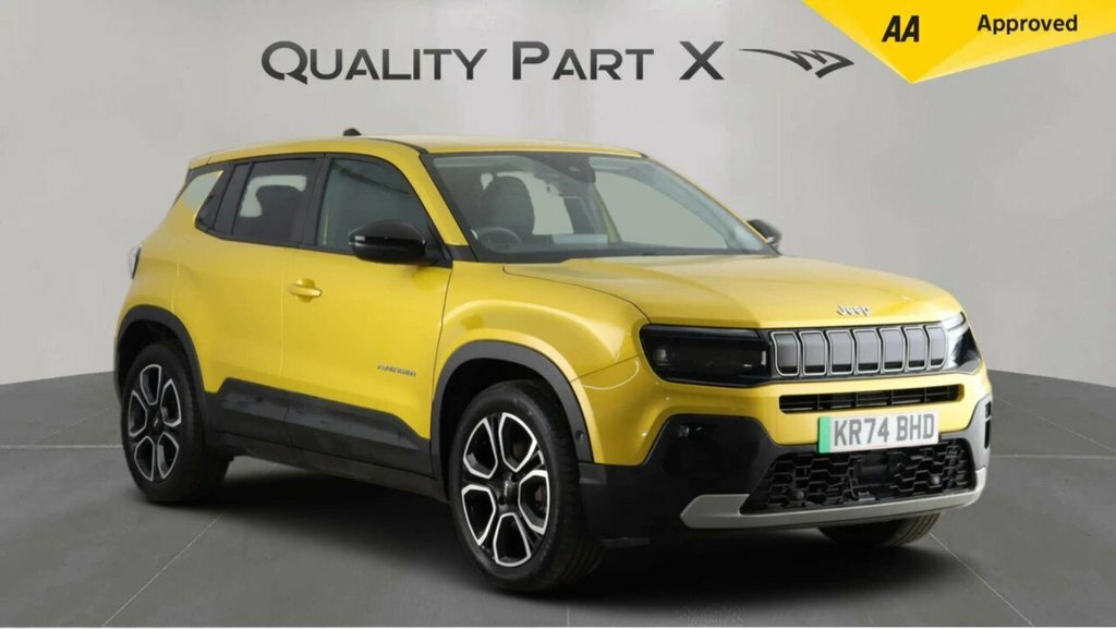 Jeep Avenger Suv Yellow