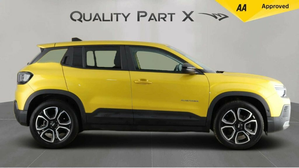 Jeep Avenger Suv Yellow #4