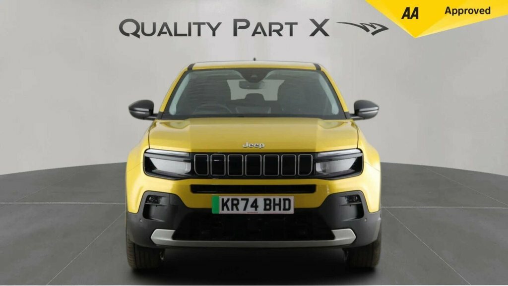 Jeep Avenger Suv Yellow #2