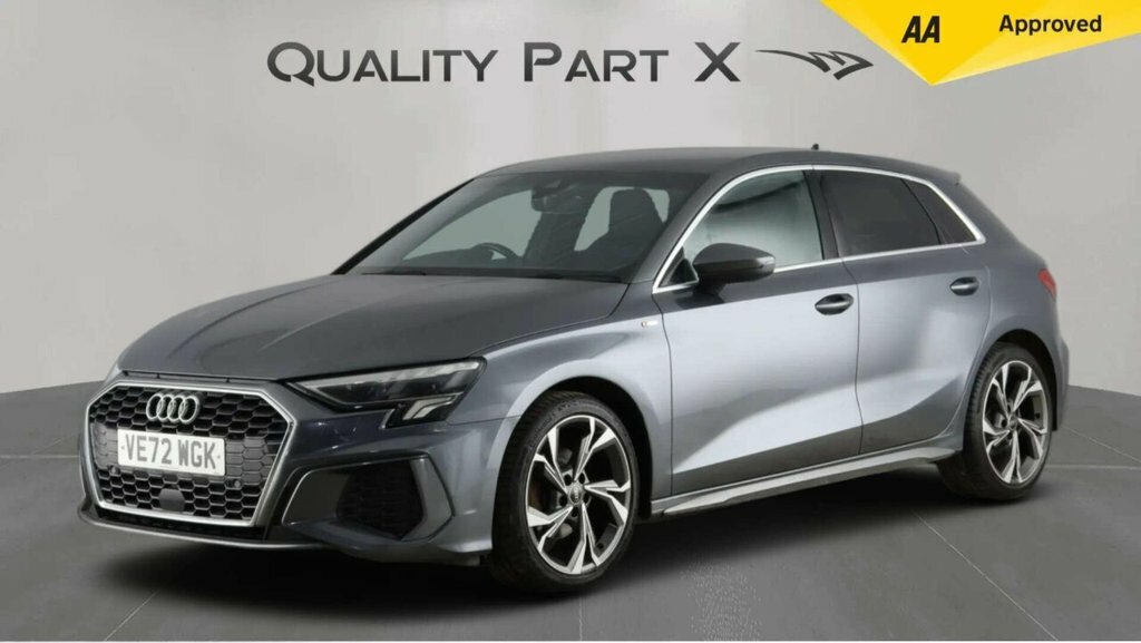 Audi A3 Hatchback VE72WGK Grey #3