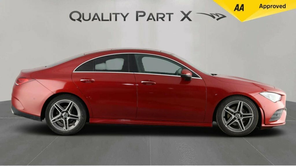 Mercedes-Benz CLA Class Saloon GN21UPR Red #4