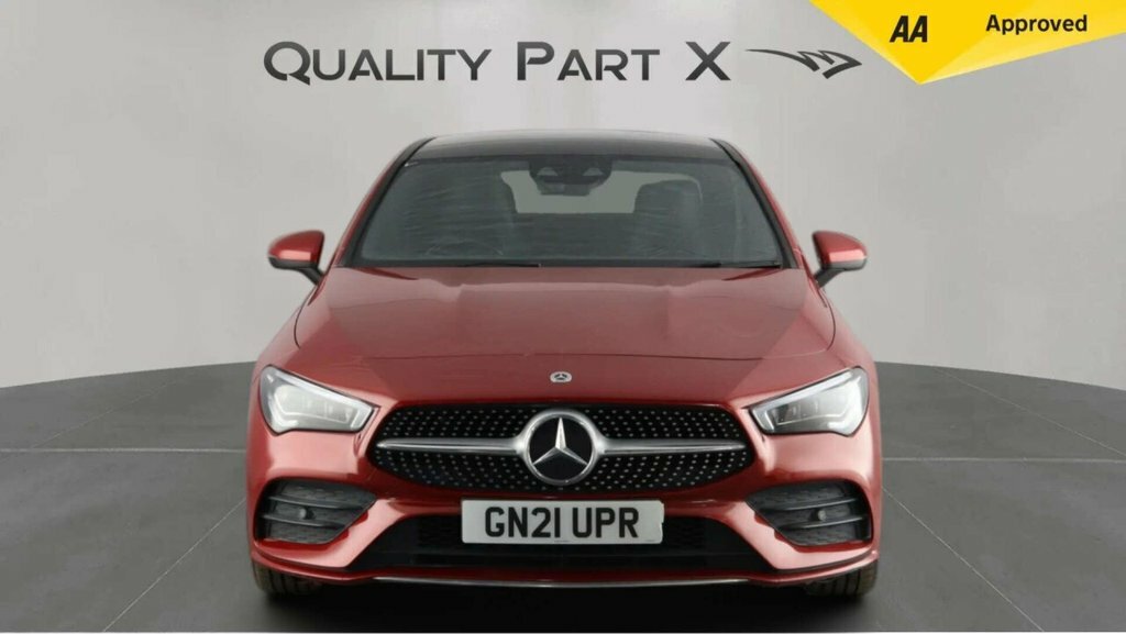 Mercedes-Benz CLA Class Saloon GN21UPR Red #2