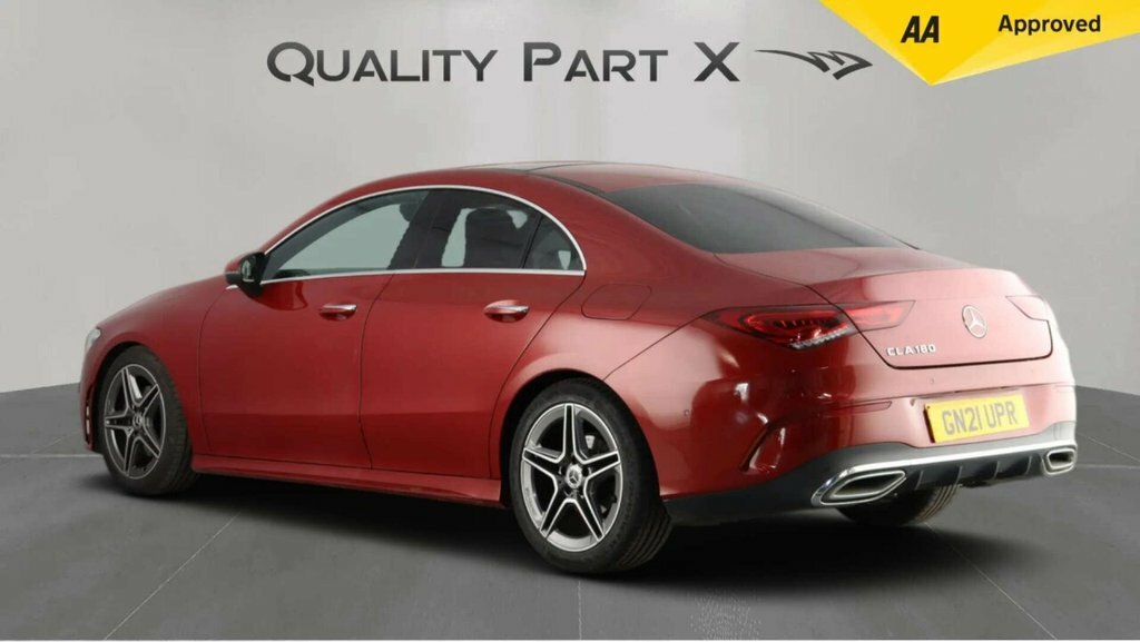 Mercedes-Benz CLA Class Saloon GN21UPR Red #6