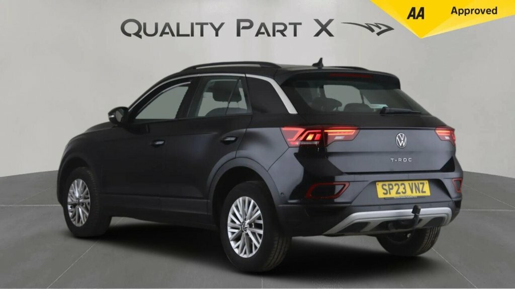 Volkswagen T-Roc Suv SP23VNZ Black #5