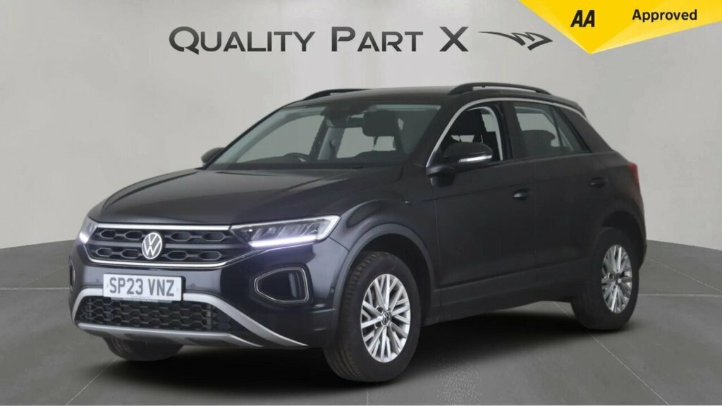 Volkswagen T-Roc Suv SP23VNZ Black #3