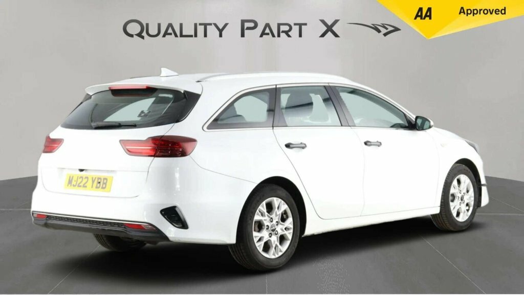 Kia Ceed Estate MJ22YBB White #5