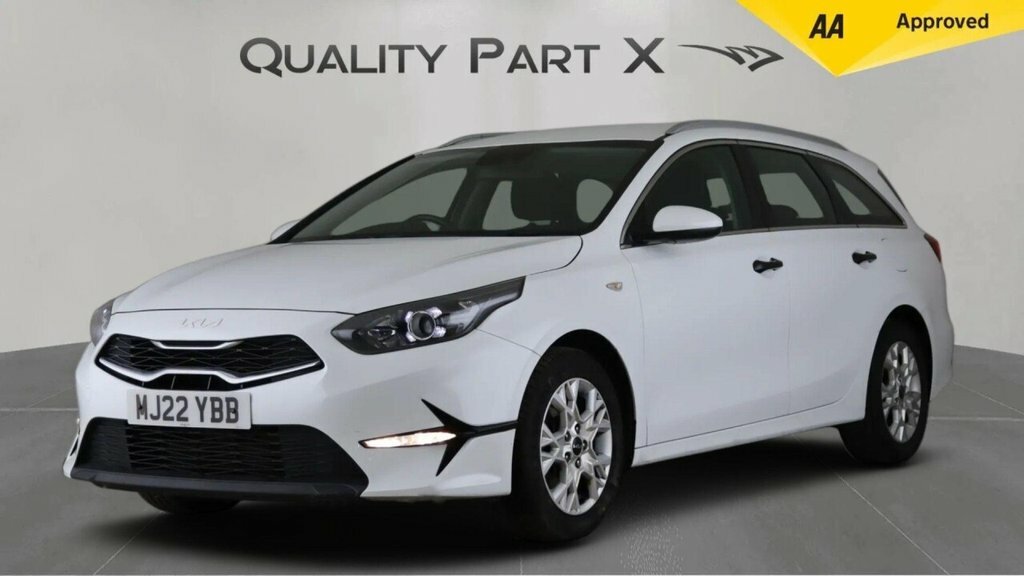 Kia Ceed Estate White #3