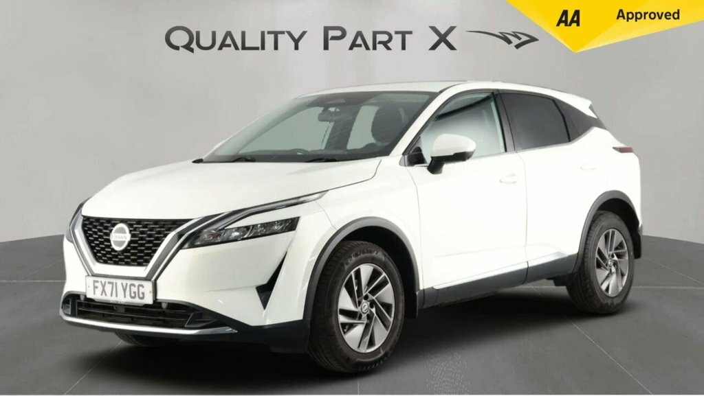 Nissan Qashqai Qashqai Acenta Premium Dig-t Mhev FX71YGG White #3