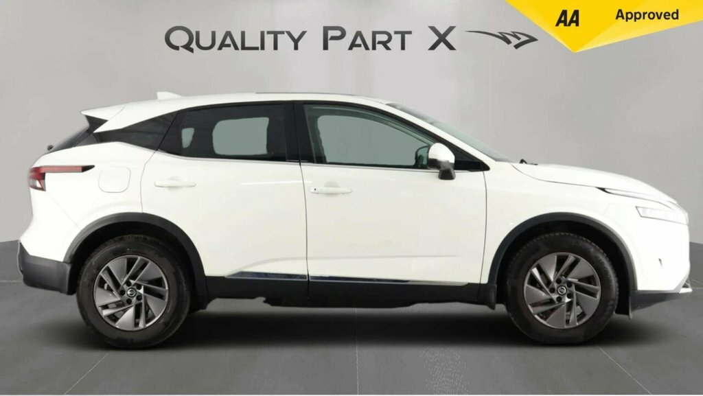 Nissan Qashqai Qashqai Acenta Premium Dig-t Mhev FX71YGG White #4
