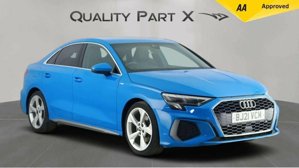 Audi A3 A3 35 Tfsi S Line S Tronic Blue #1