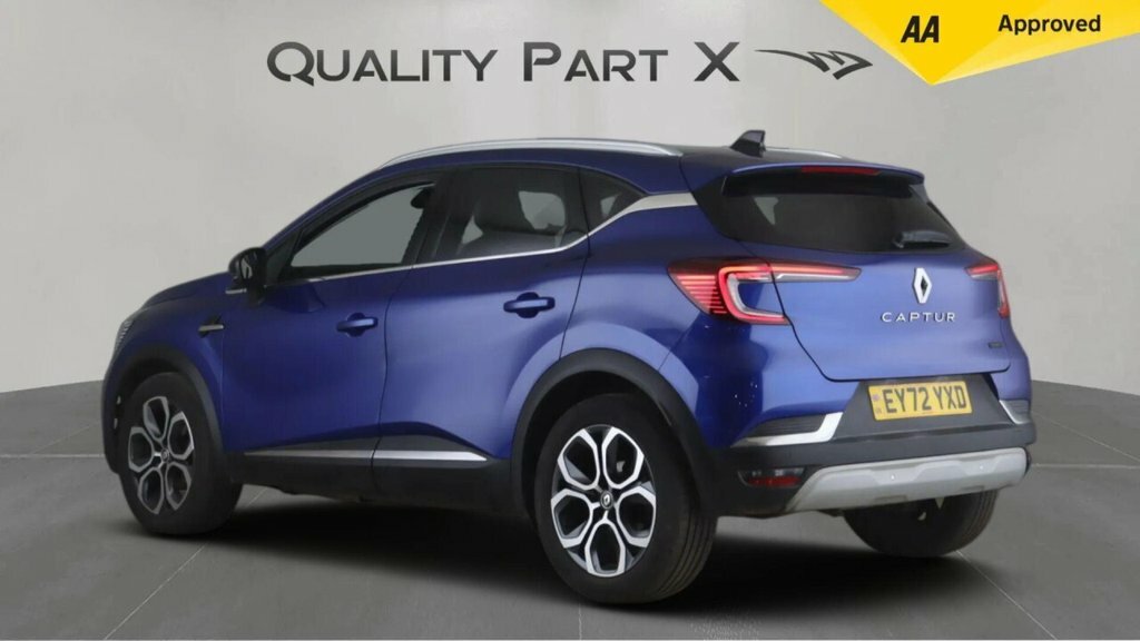 Renault Captur Suv EY72YXD Blue #5