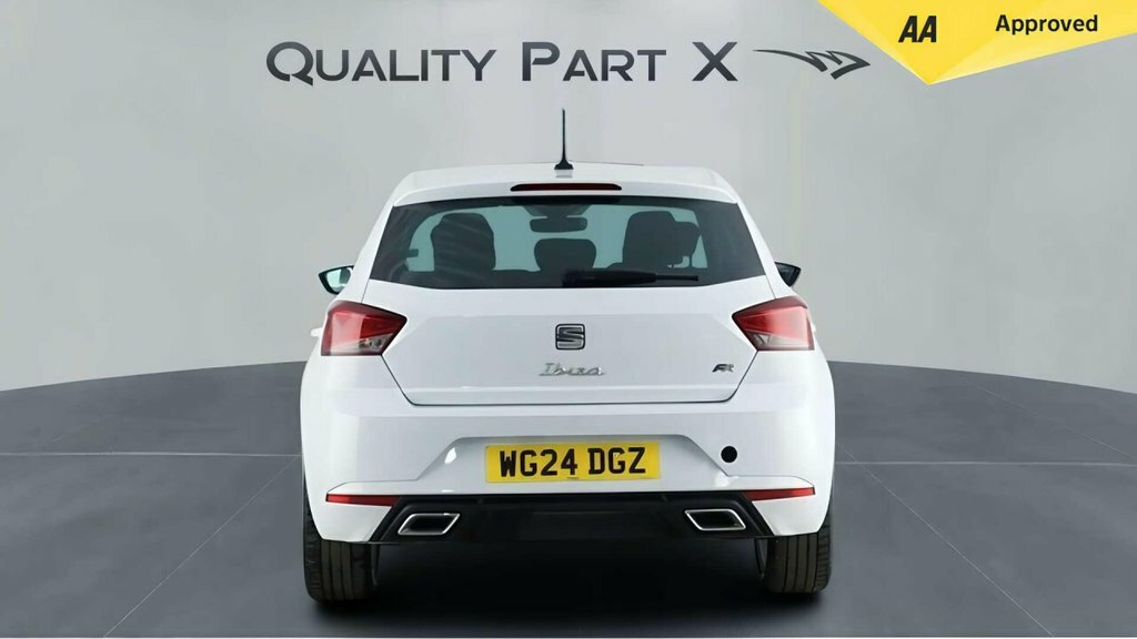 Seat Ibiza Hatchback WG24DGZ White #6