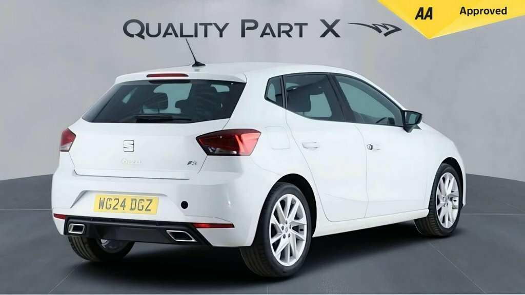 Seat Ibiza Hatchback WG24DGZ White #5