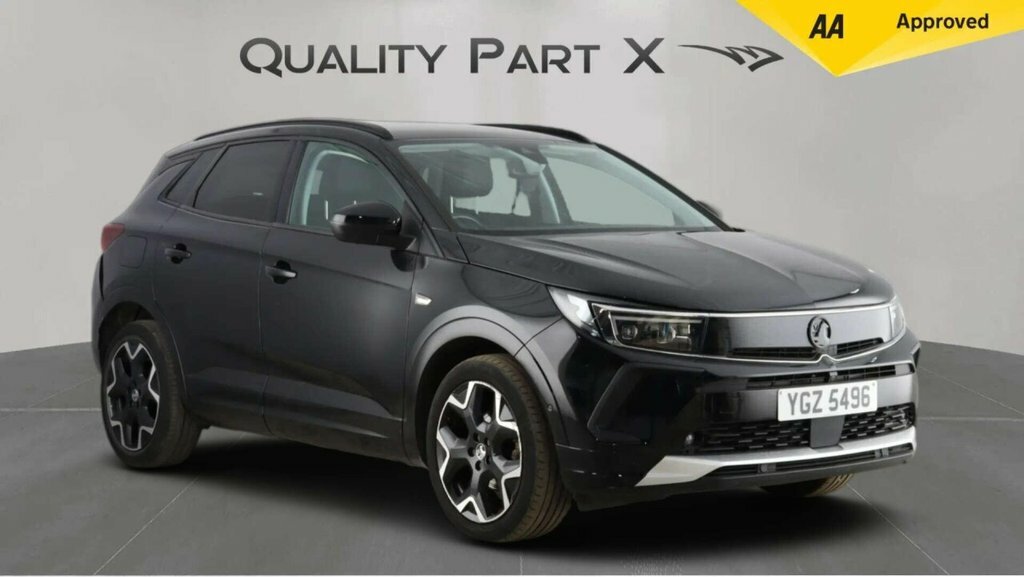 Vauxhall Grandland Suv YGZ5496 Black