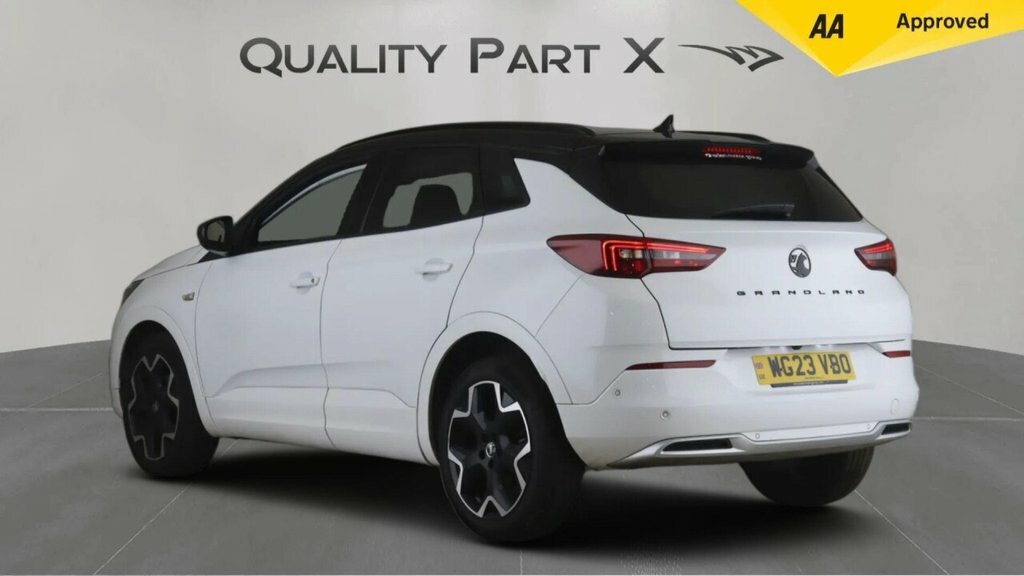 Vauxhall Grandland Suv WG23VBO White #5