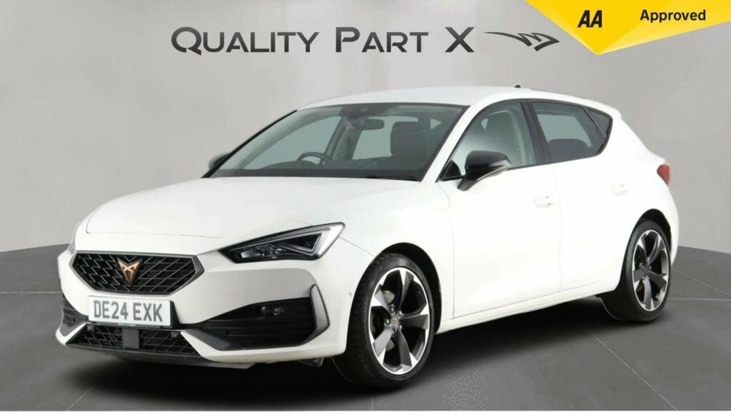 Cupra Leon Hatchback White #3