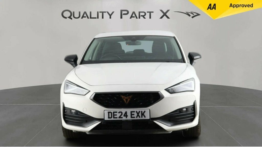 Cupra Leon Hatchback White #2