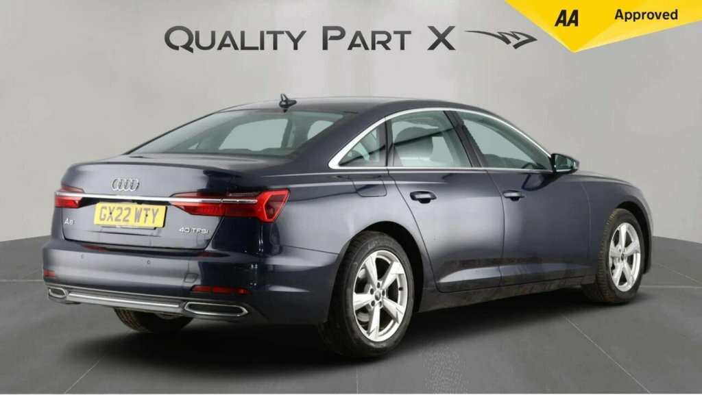 Audi A6 Saloon Saloon Blue #5