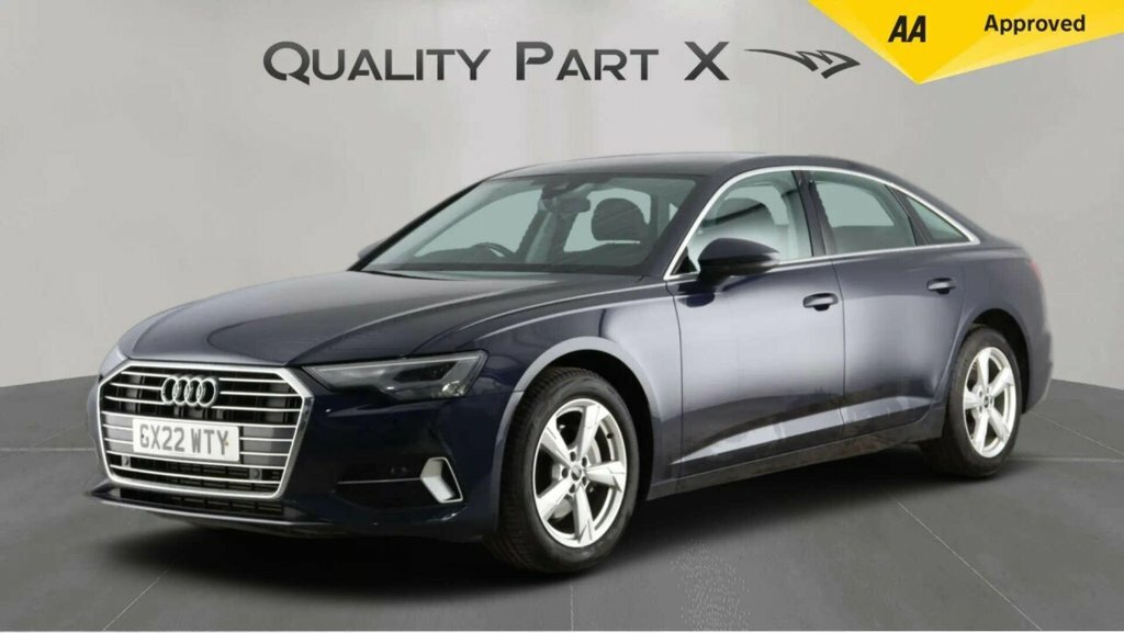 Audi A6 Saloon Saloon Blue #3