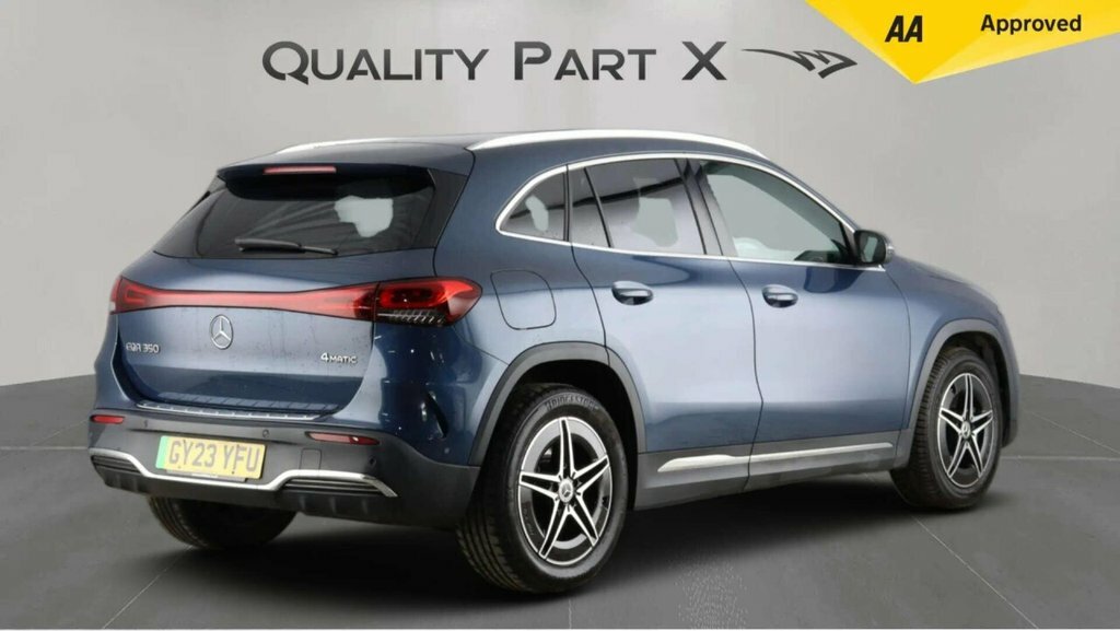 Mercedes-Benz EQA Suv Blue #4