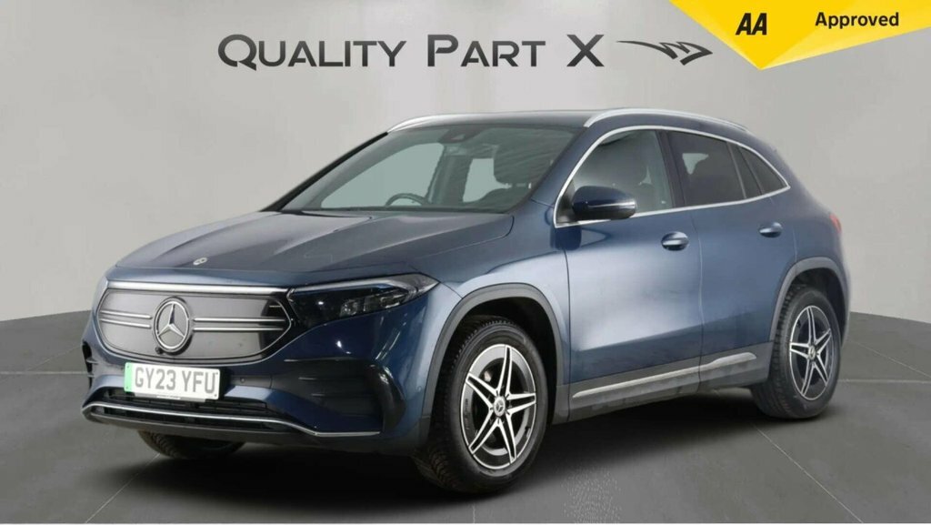 Mercedes-Benz EQA Suv Blue #2