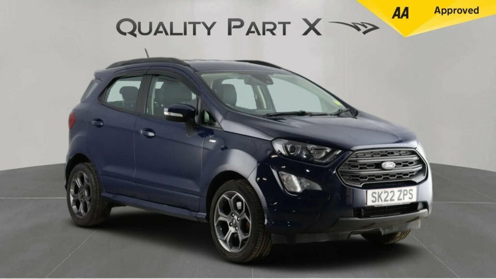 Ford Ecosport Suv Blue