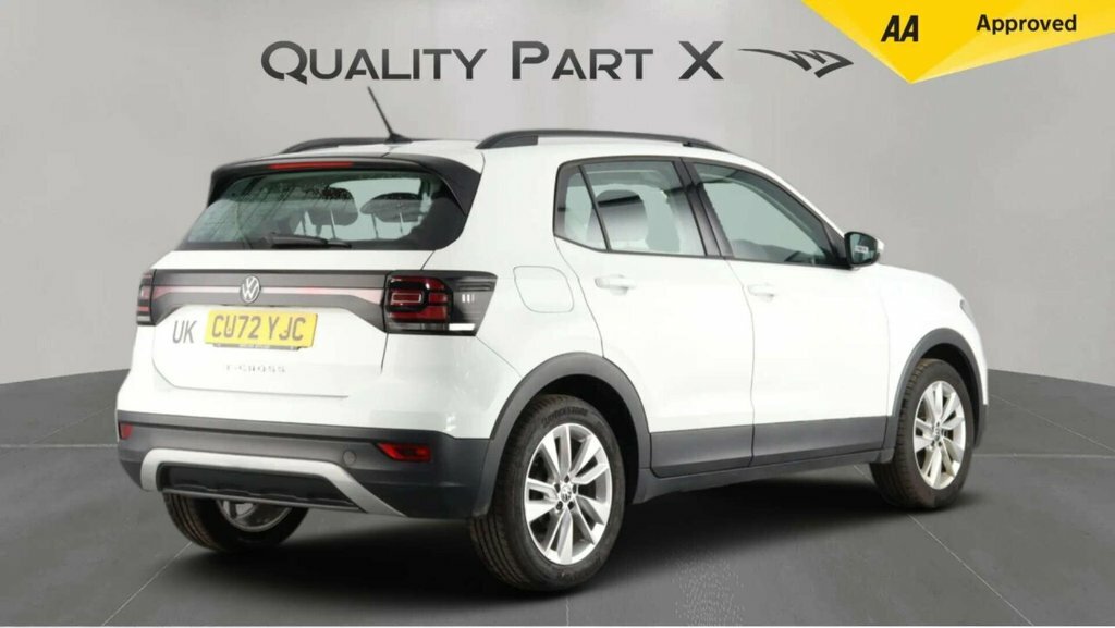 Volkswagen T-Cross Suv CU72YJC White #5