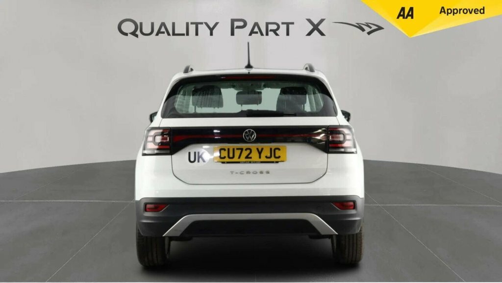 Volkswagen T-Cross Suv CU72YJC White #6