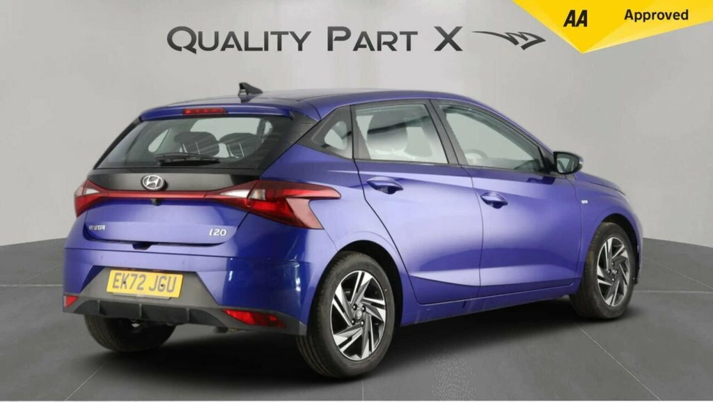 Hyundai I20 Hatchback EK72JGU Blue #5