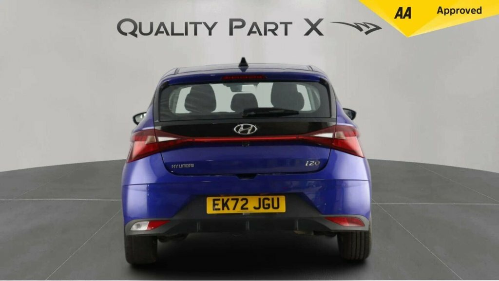 Hyundai I20 Hatchback EK72JGU Blue #6
